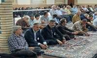 تجلیل از اقتدار و مقاومت؛ برگزاری مراسم زیارت عاشورا و بزرگداشت شهدای جهاد کشاورزی در سبزوار